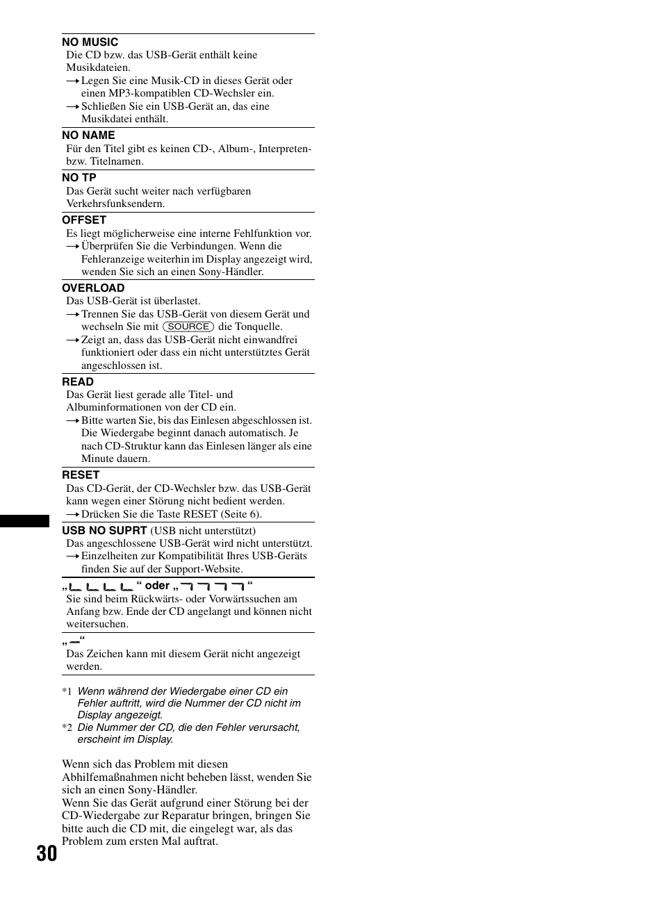 Sony CDX-MR60UI User Manual | Page 112 / 172