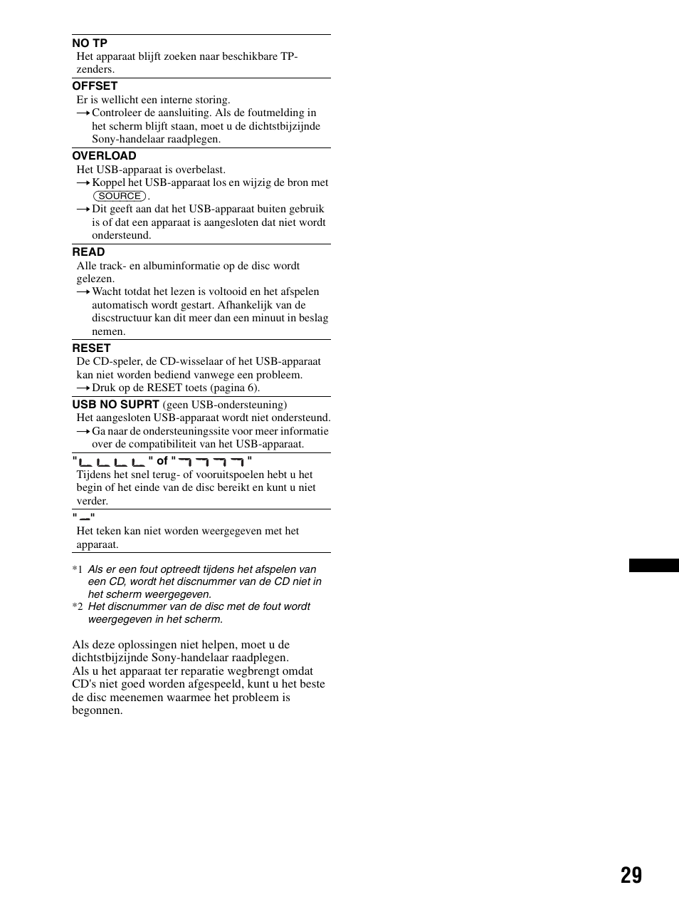 Sony CDX-MR60UI User Manual | Page 141 / 172