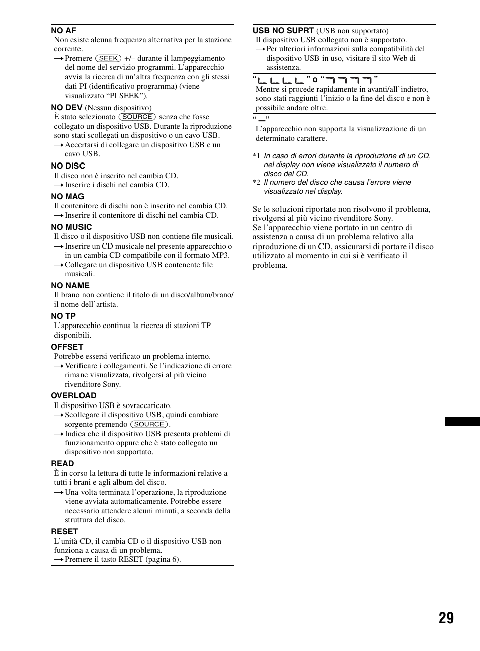 Sony CDX-MR60UI User Manual | Page 169 / 172