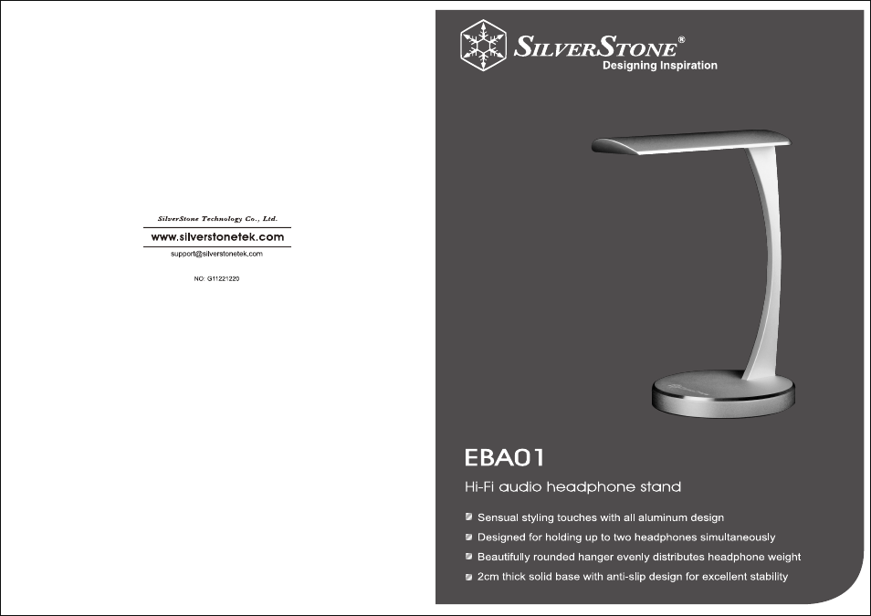 SilverStone EBA01 User Manual | 2 pages