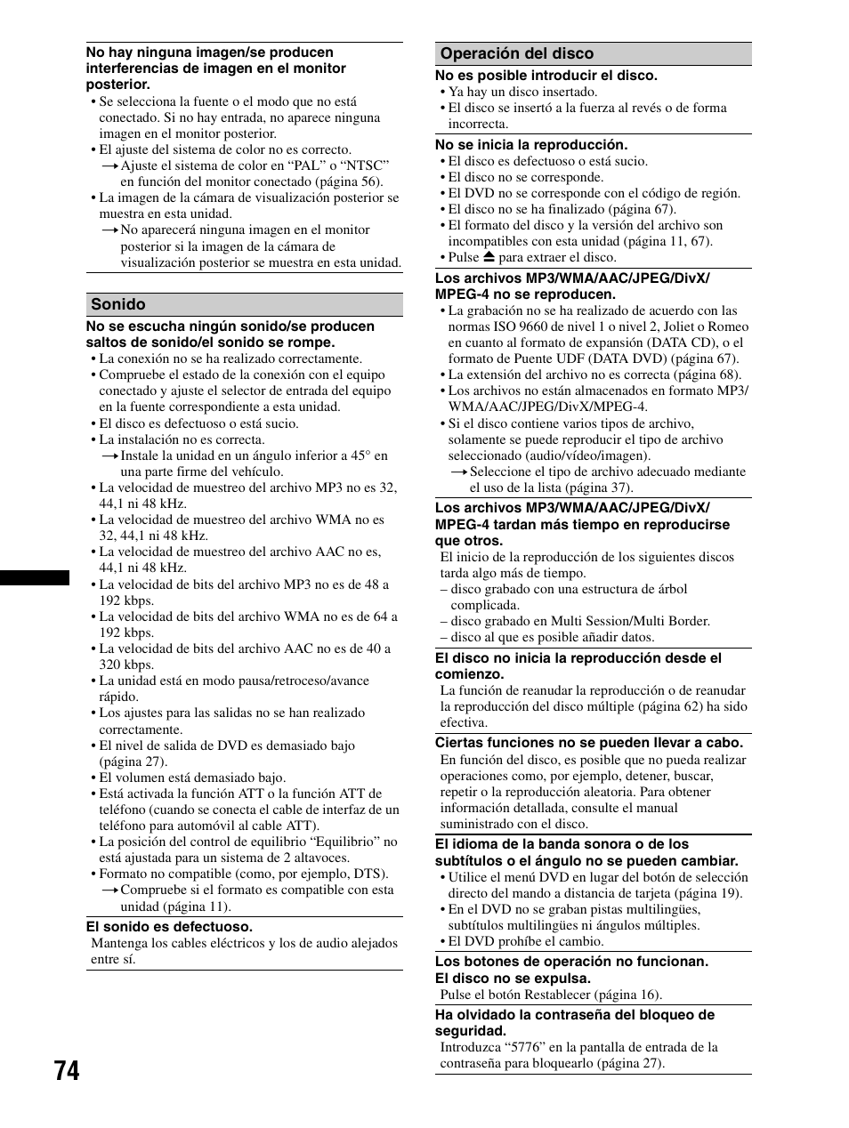 Sony XAV-70BT User Manual | Page 148 / 240