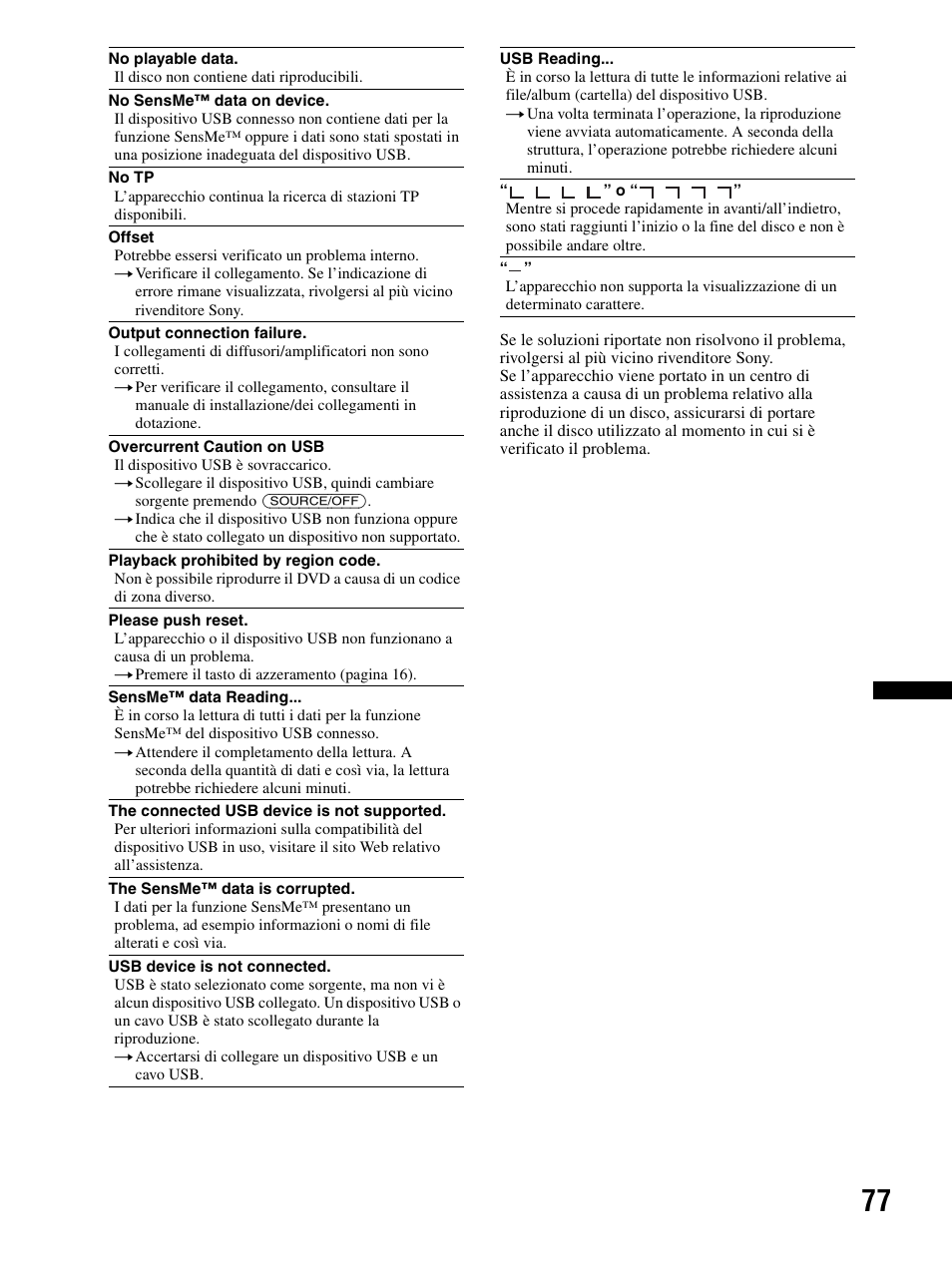 Sony XAV-70BT User Manual | Page 231 / 240