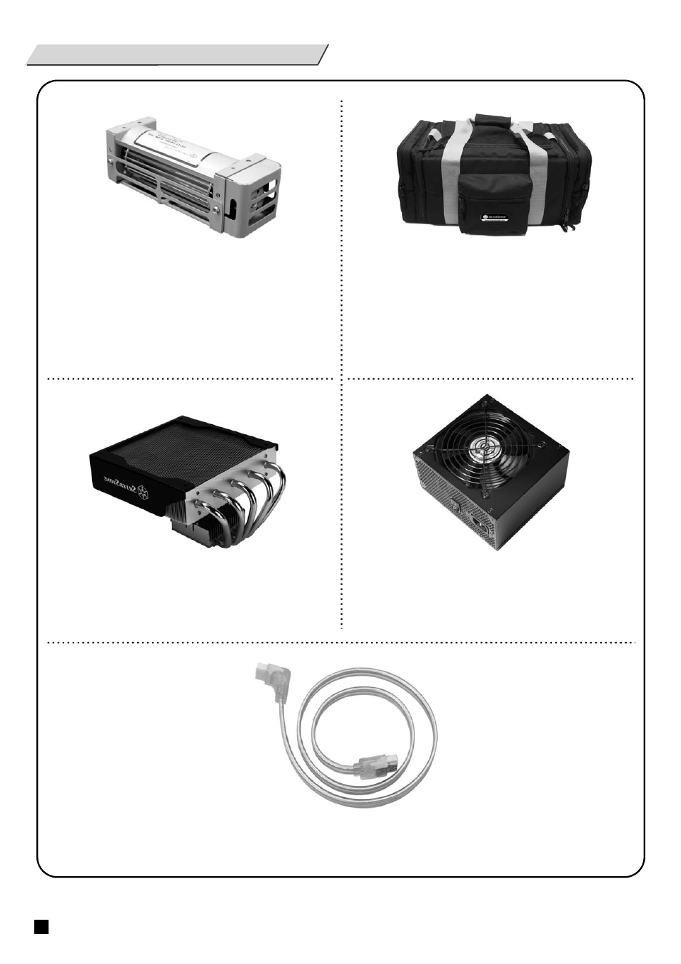 Sg01-f-manual-18, Optional sg01-f equipment | SilverStone SG01-F User Manual | Page 18 / 20