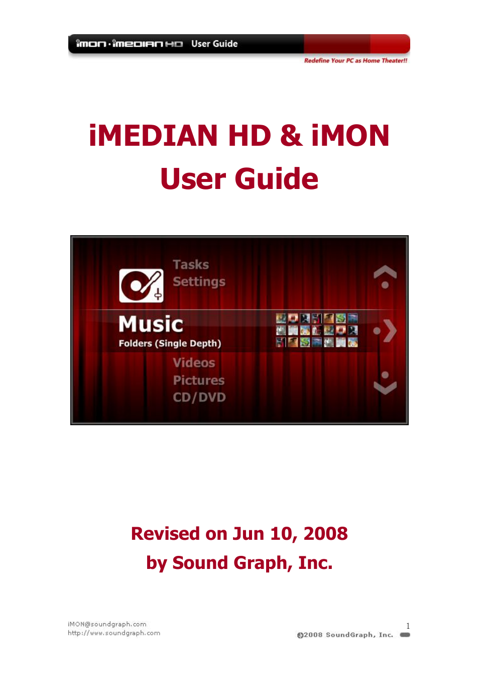 SilverStone iMON User Manual | 36 pages