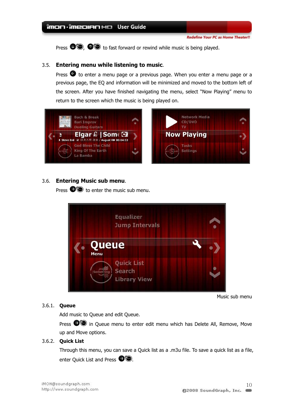 SilverStone iMON User Manual | Page 10 / 36