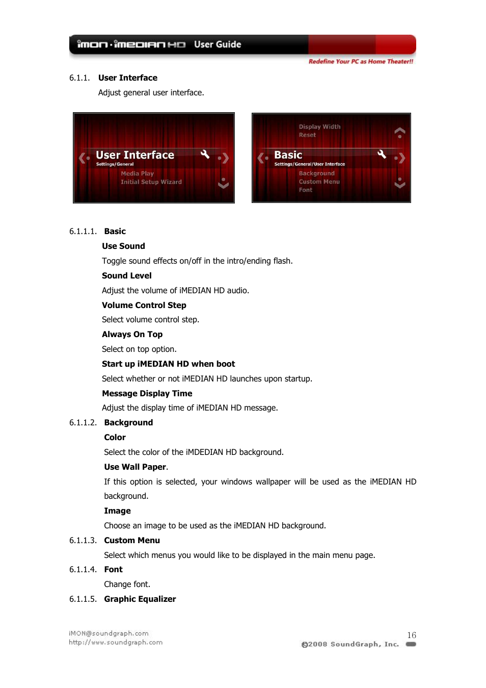 SilverStone iMON User Manual | Page 16 / 36