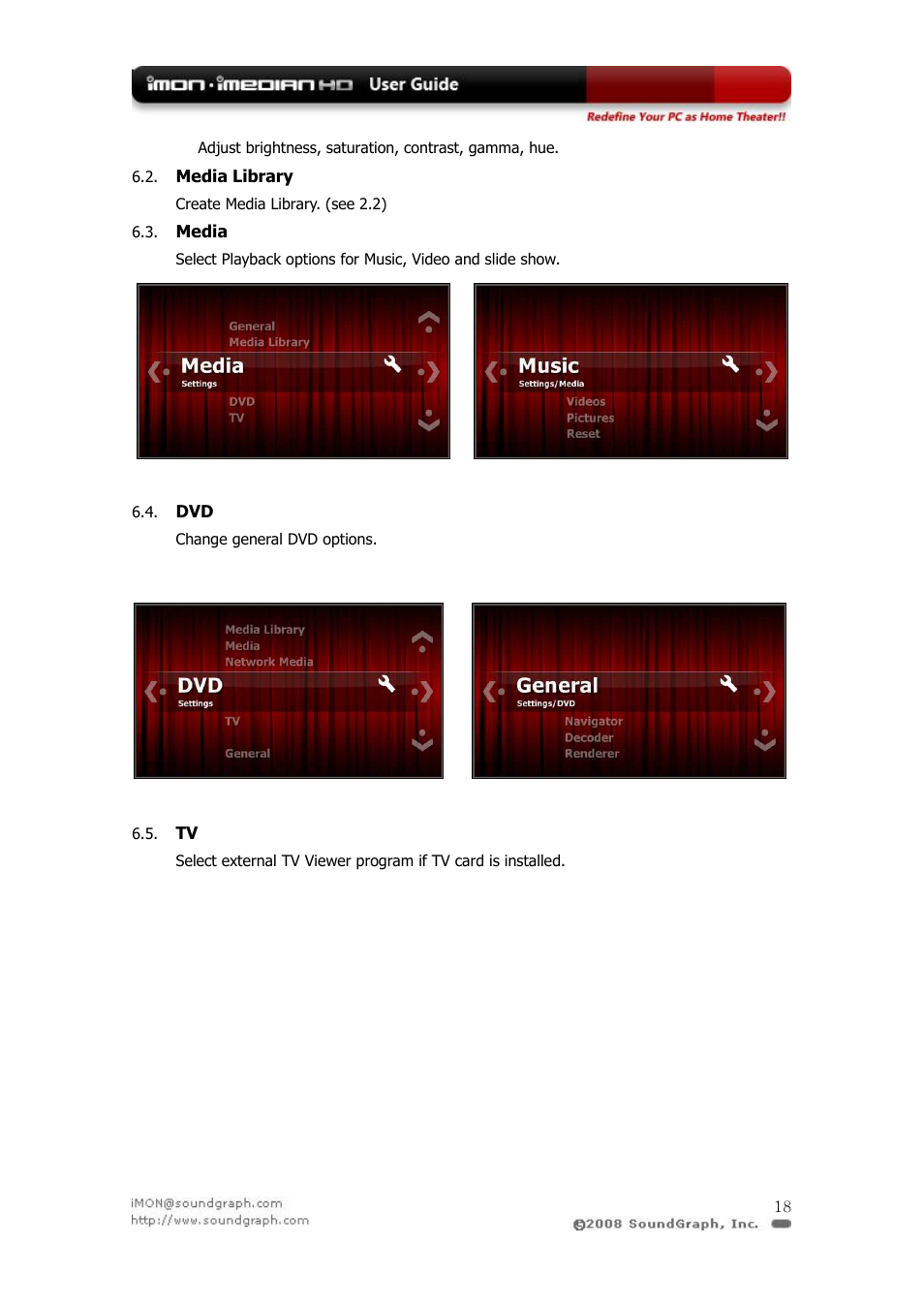 SilverStone iMON User Manual | Page 18 / 36