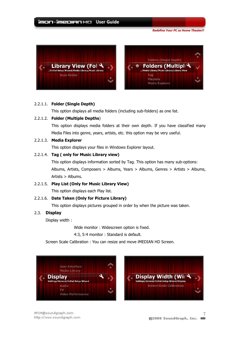 SilverStone iMON User Manual | Page 7 / 36