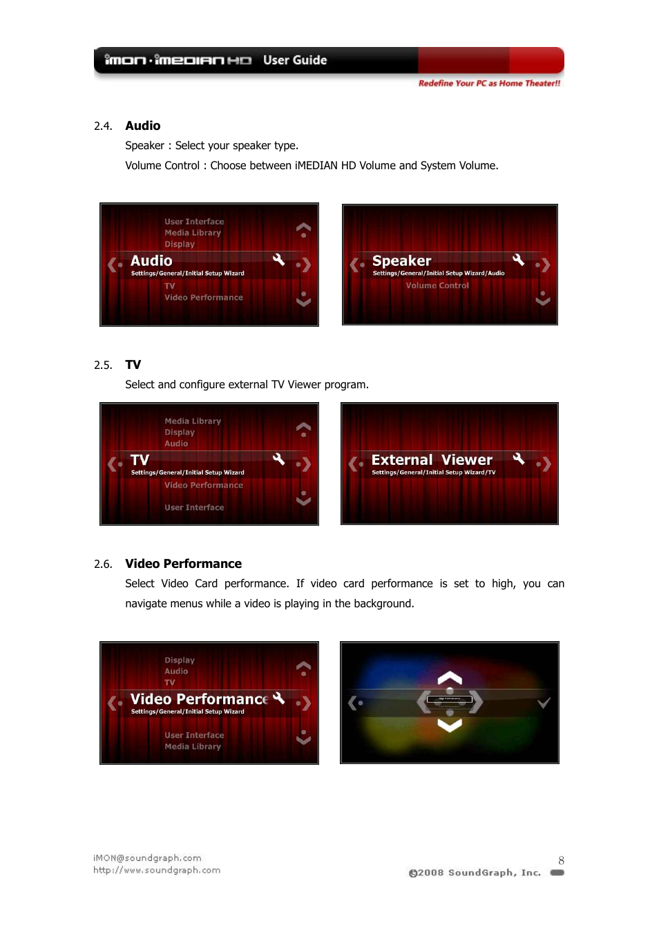 SilverStone iMON User Manual | Page 8 / 36