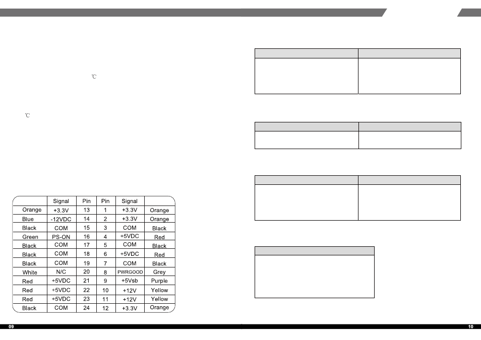 Manual-sst-zm1350-v1-p9-p10, Zeus series | SilverStone ZM1350 User Manual | Page 6 / 7