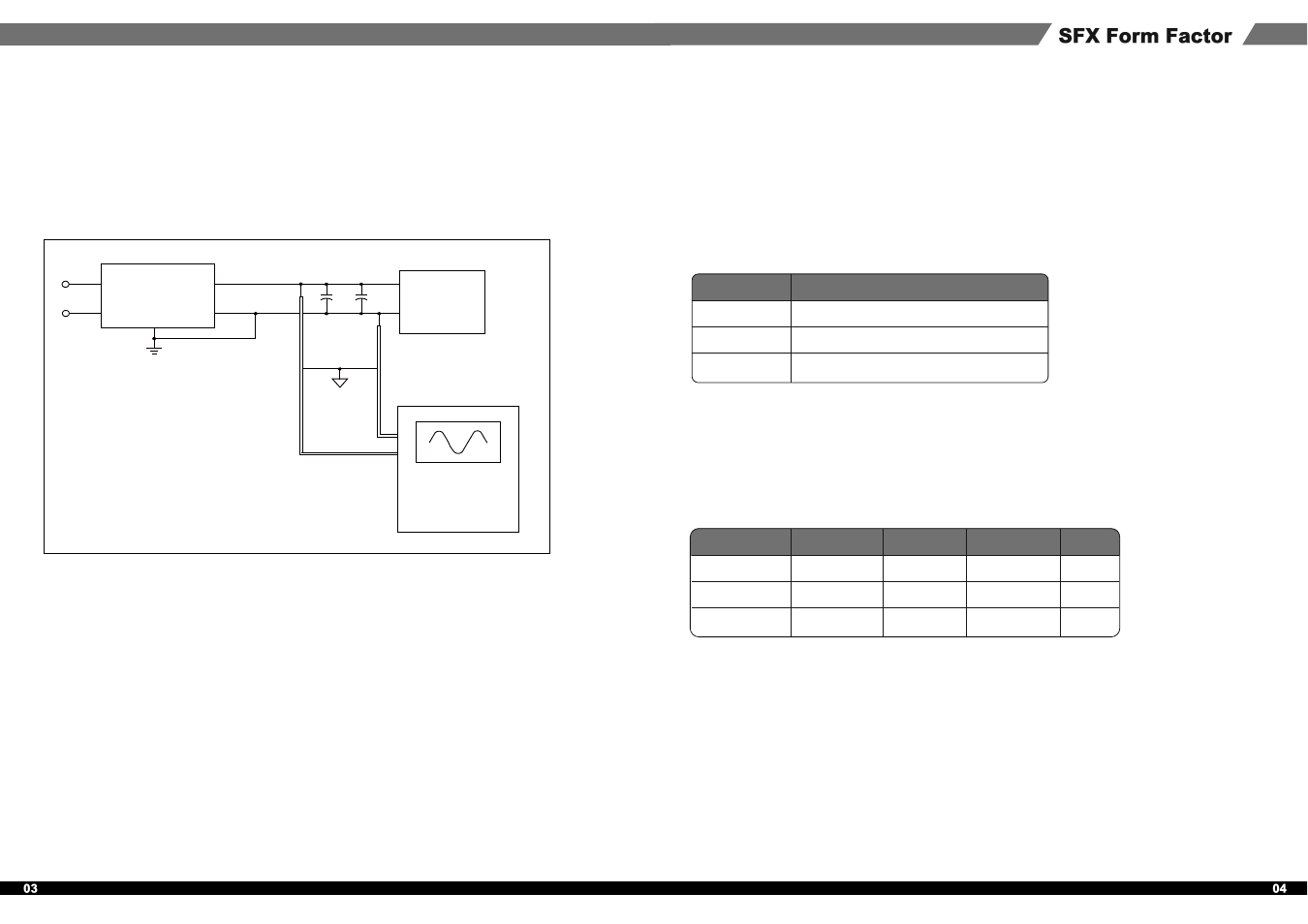 P3-p4, Sfx form factor | SilverStone ST45SF-G User Manual | Page 3 / 6