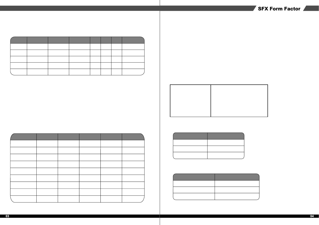 Manual-(p116)-st45sf-v1-3-4.pdf, Sfx form factor | SilverStone ST45SF Manual User Manual | Page 3 / 6