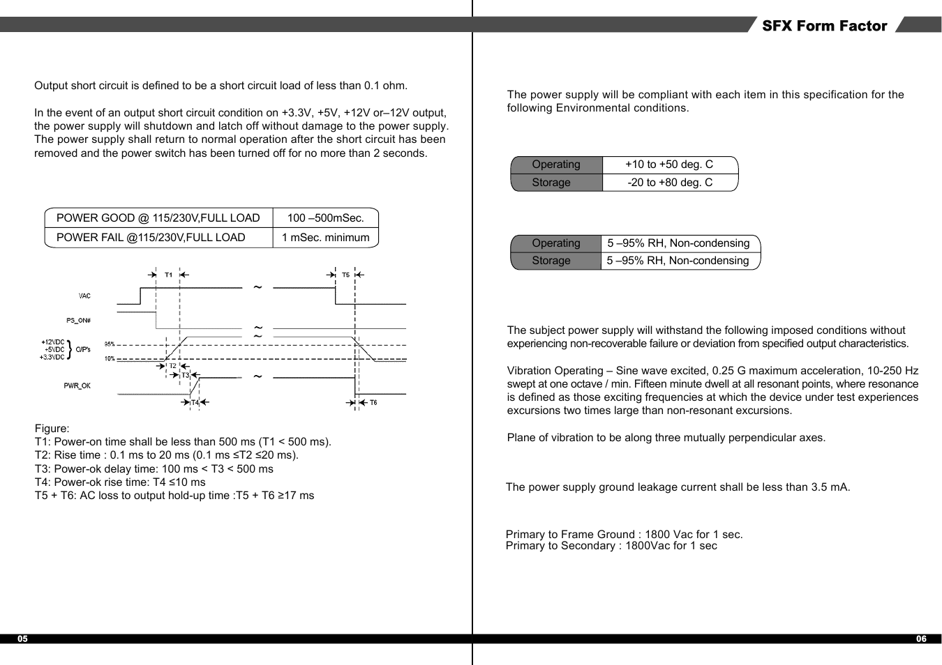 Manual-(p116)-st45sf-v1-5-6.pdf, Sfx form factor | SilverStone ST45SF Manual User Manual | Page 4 / 6