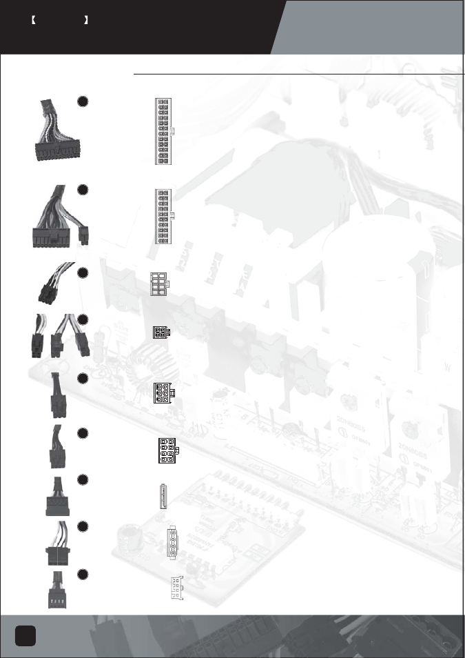 Psu-manual-13-v2, Psu bedienungsanleitung, Stromverbindungen | Deutsch | SilverStone ST75F-G Evolution installation User Manual | Page 13 / 64