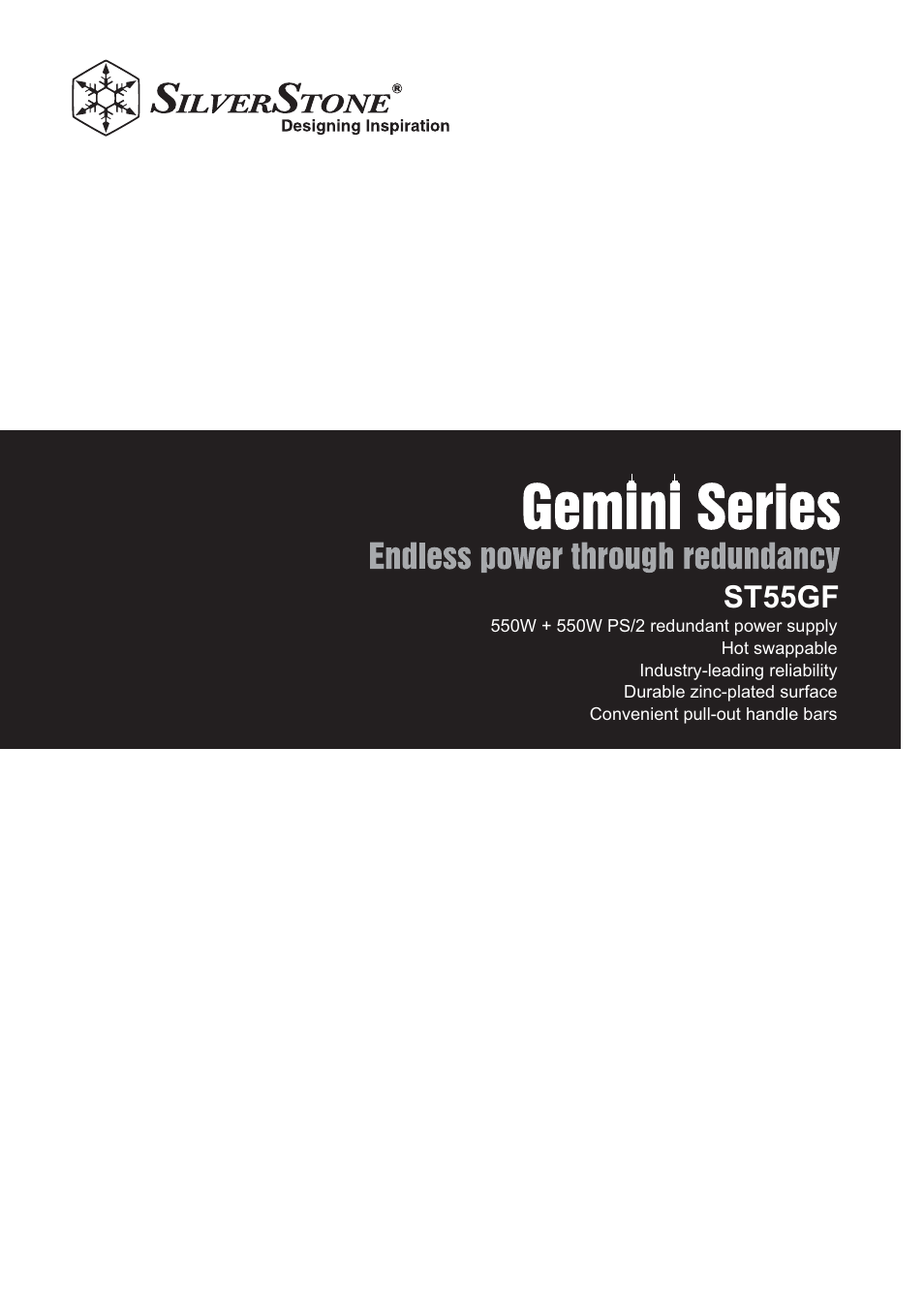 SilverStone ST55GF Manual User Manual | 16 pages