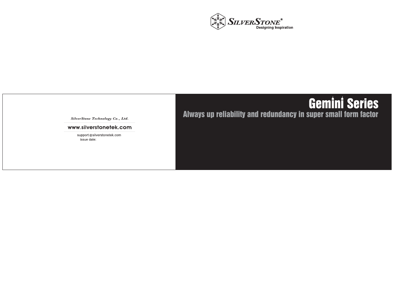SilverStone ST30GF Manual User Manual | 6 pages