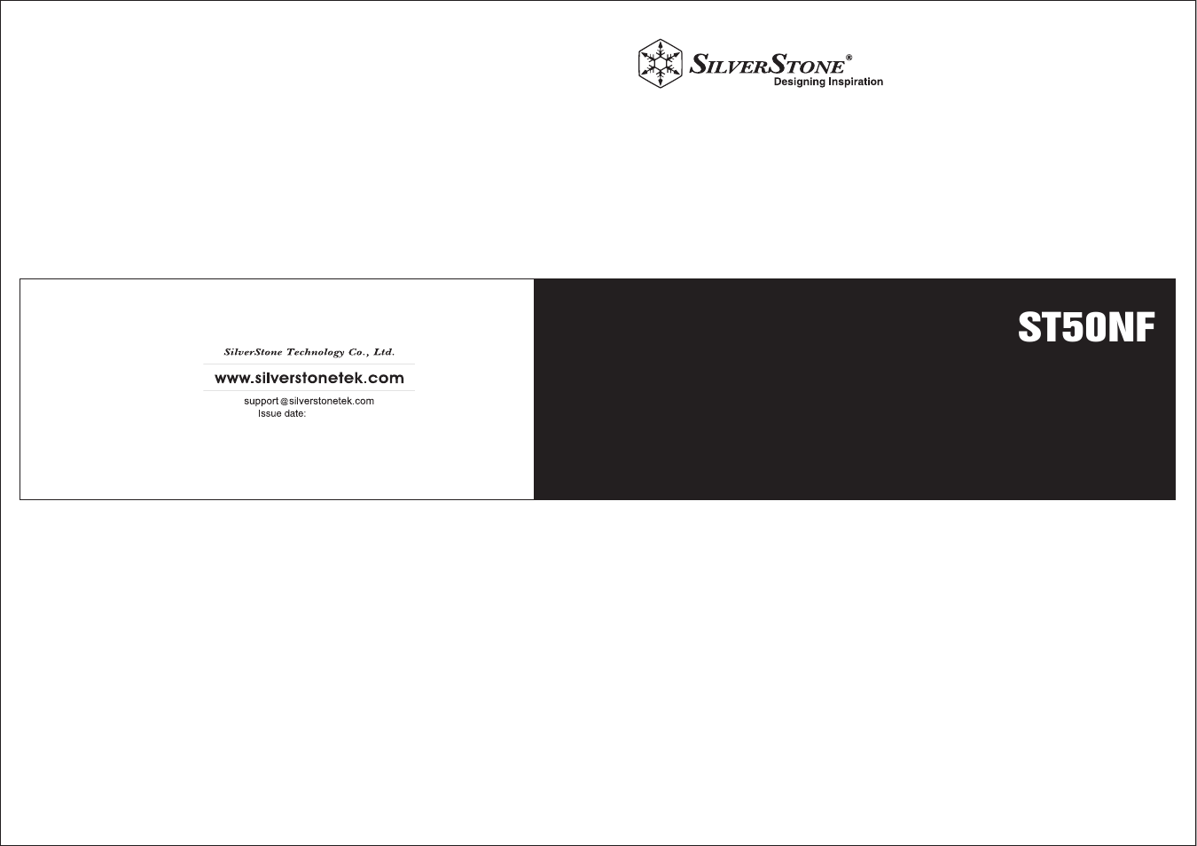 SilverStone ST50NF Manual User Manual | 6 pages