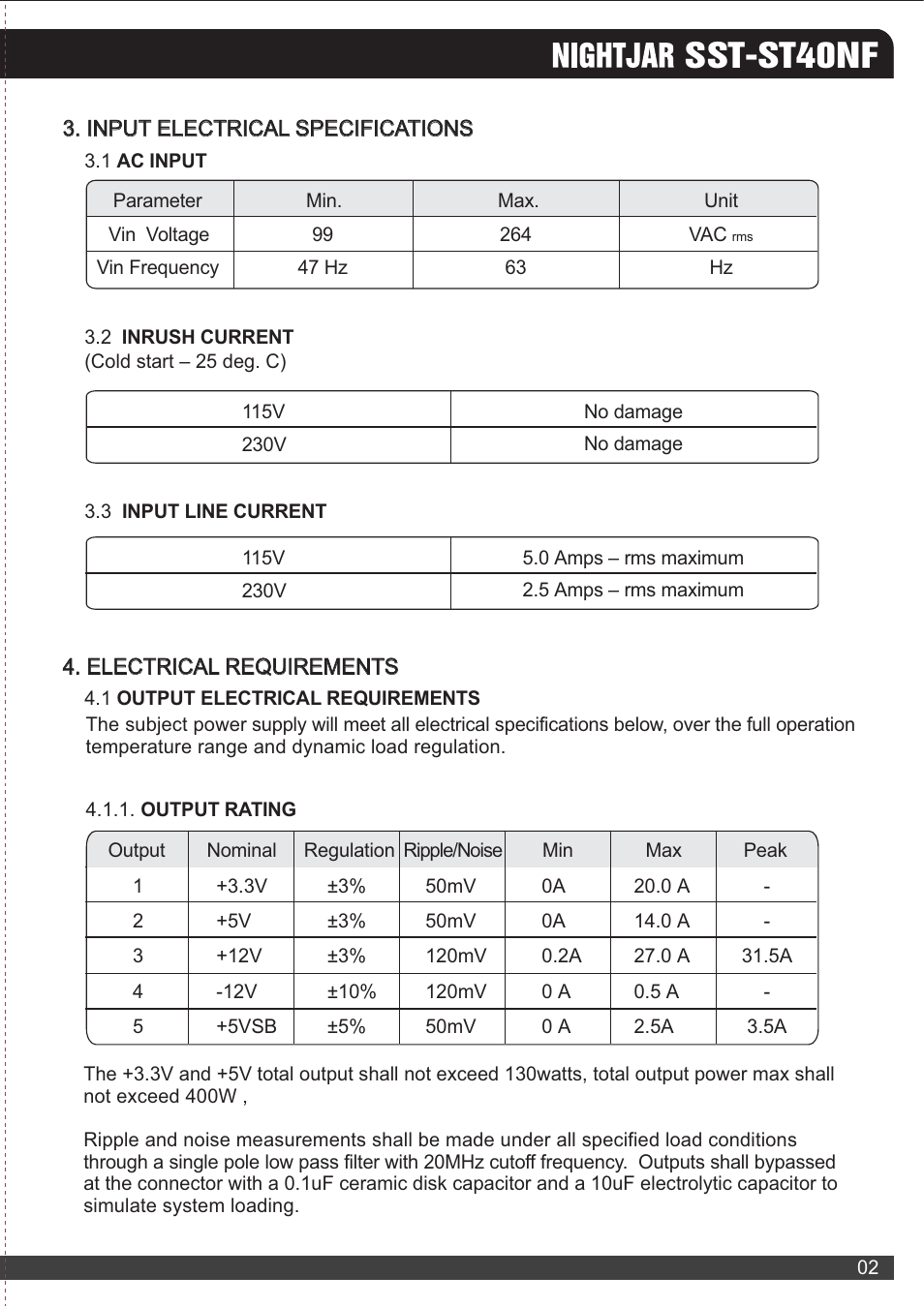 St40nf manual-2, Sst-st40nf | SilverStone ST40NF Manual User Manual | Page 3 / 12