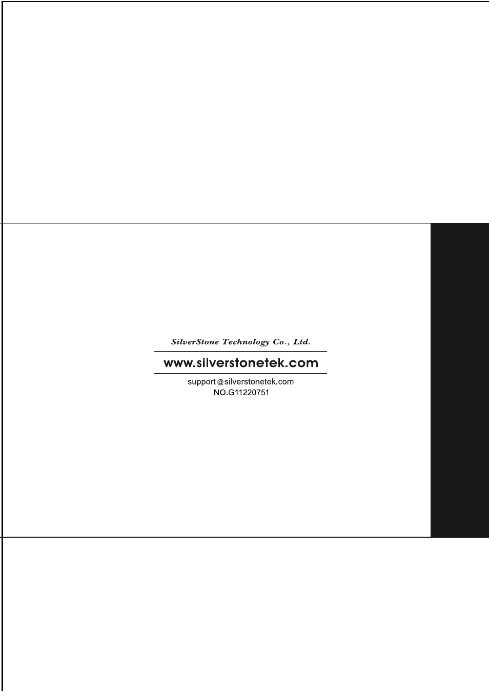 SilverStone NJ520 User Manual | Page 8 / 8