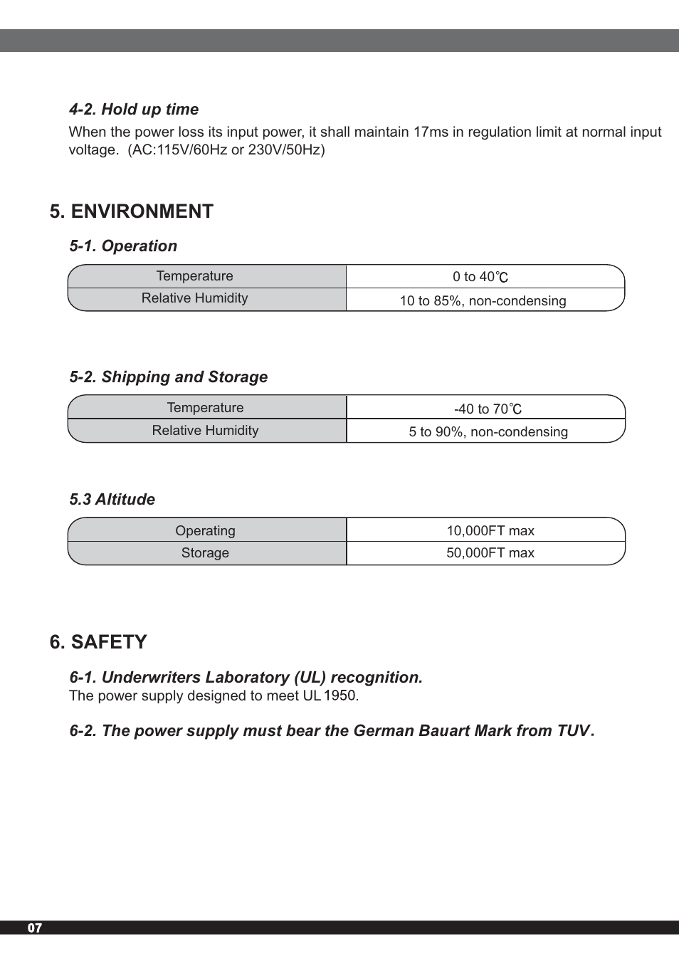 En-st1500-manual-7, Safety, Environment | SilverStone ST1500 Manual User Manual | Page 8 / 12