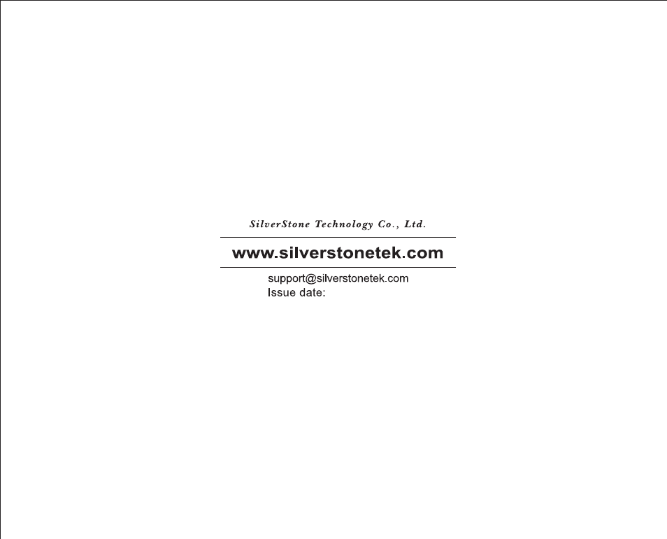 Manual-td02(c044)-v1 | SilverStone TD02 User Manual | Page 24 / 24