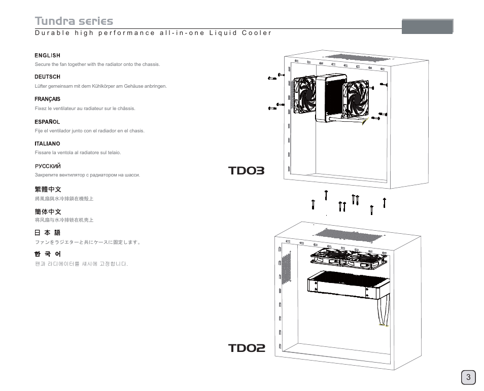 Manual-td02(c044)-v1, Td03 td02, Intel | SilverStone TD02 User Manual | Page 5 / 24