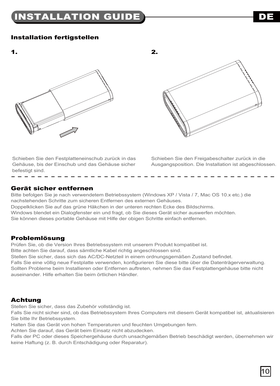 Ts07(s033)-manual-p10.pdf, Lnstallation guide | SilverStone TS07 User Manual | Page 11 / 44