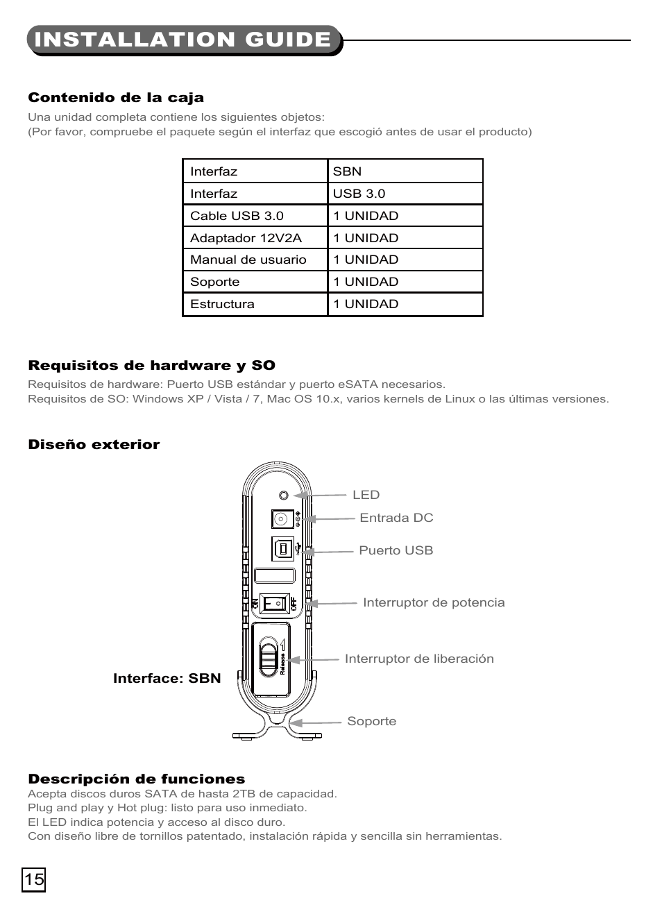 Ts07(s033)-manual-p15.pdf, Lnstallation guide | SilverStone TS07 User Manual | Page 16 / 44