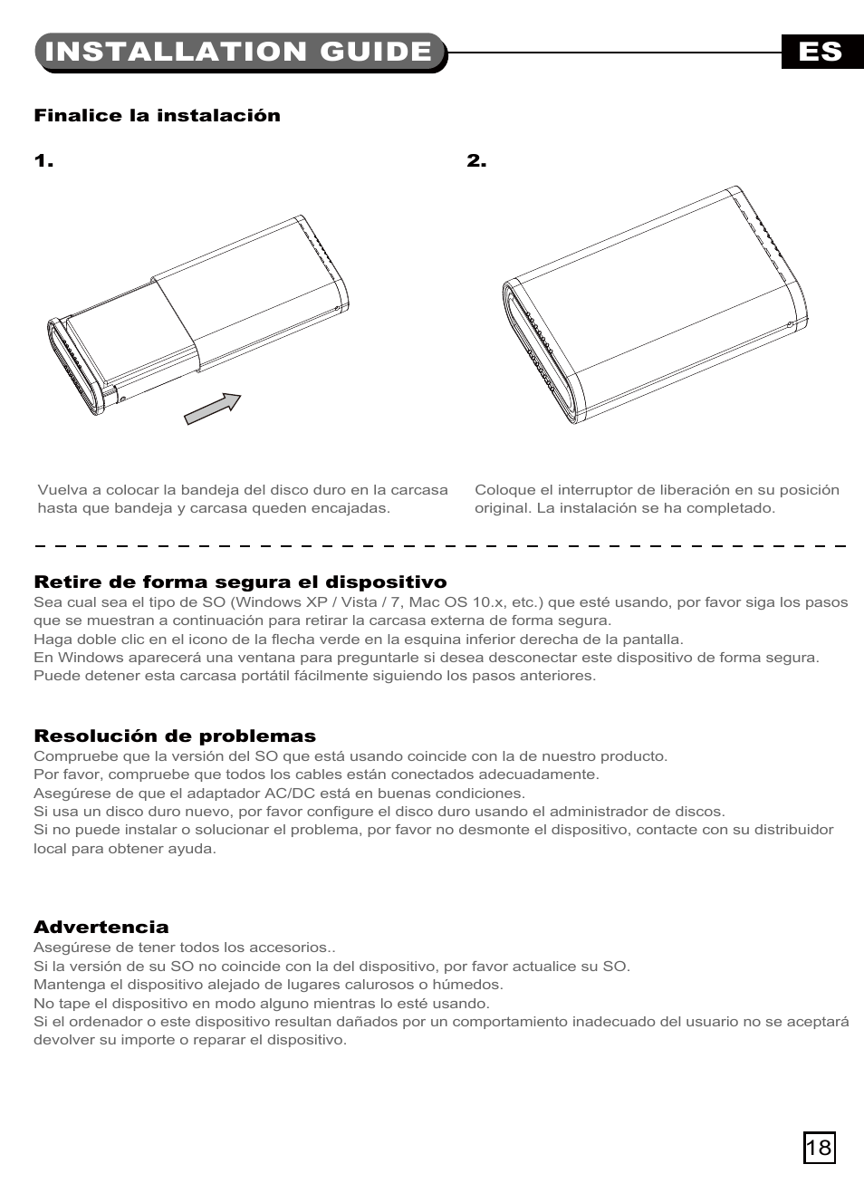 Ts07(s033)-manual-p18.pdf, Lnstallation guide | SilverStone TS07 User Manual | Page 19 / 44