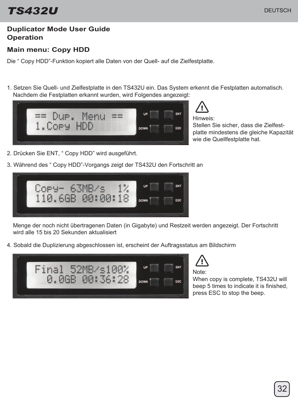 Manual-ts432u(trt-33)-p32-v1, Ts432u | SilverStone TS432U User Manual | Page 33 / 148