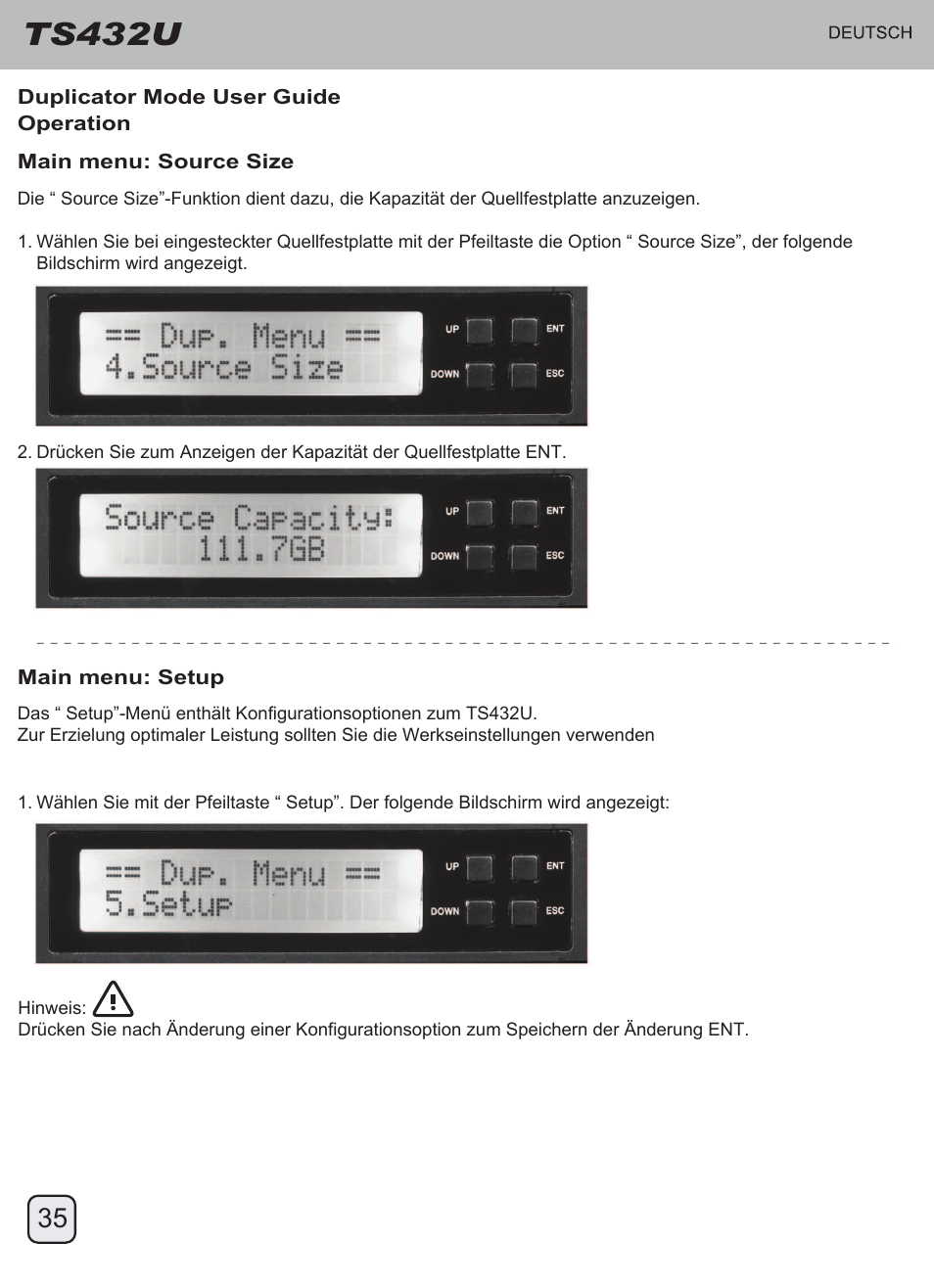 Manual-ts432u(trt-33)-p35-v1, Ts432u | SilverStone TS432U User Manual | Page 36 / 148