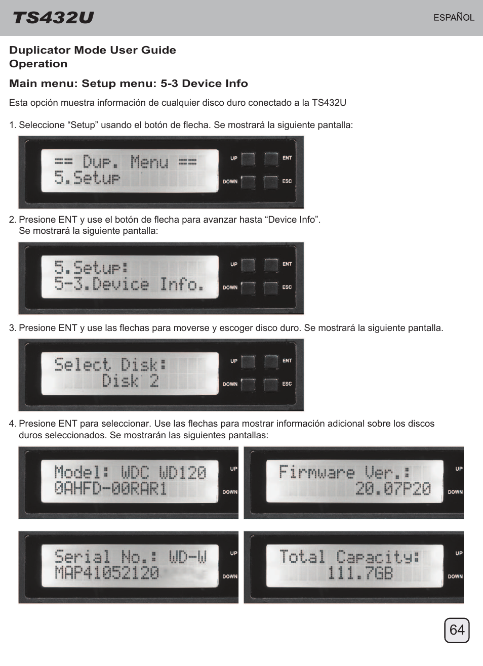 Manual-ts432u(trt-33)-p64-v1, Ts432u | SilverStone TS432U User Manual | Page 65 / 148