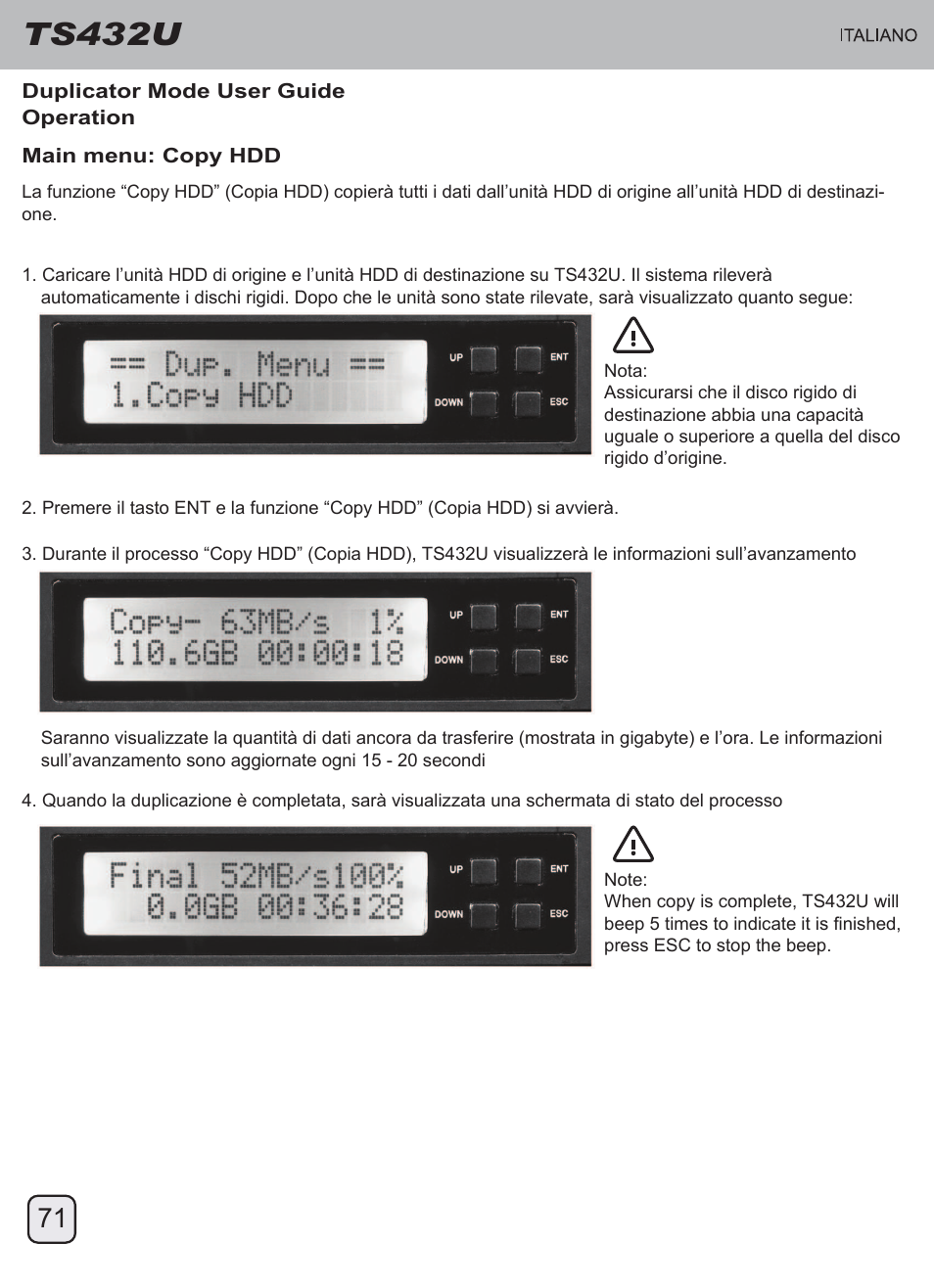 Manual-ts432u(trt-33)-p71-v1, Ts432u | SilverStone TS432U User Manual | Page 72 / 148