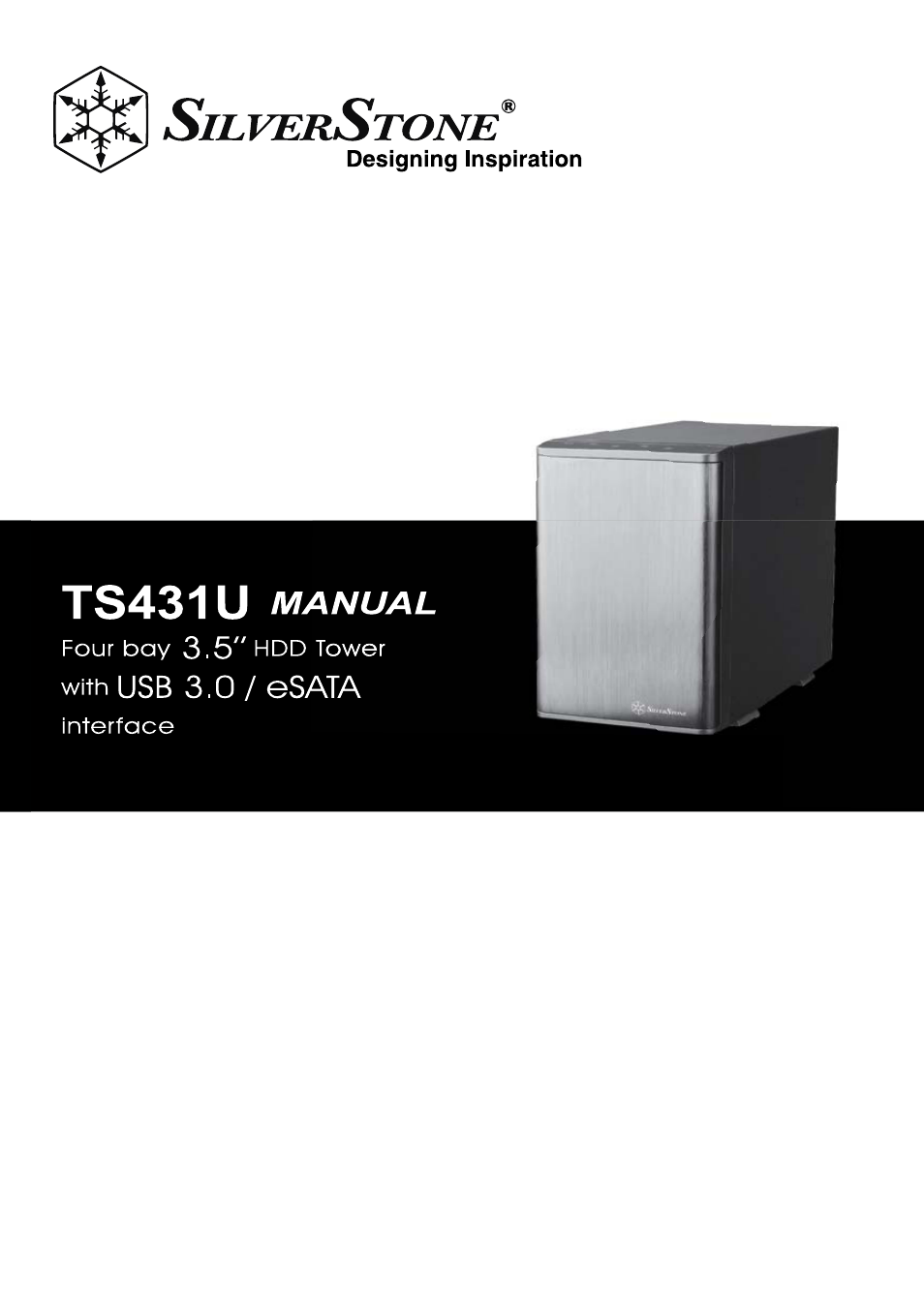 SilverStone TS431U User Manual | 8 pages