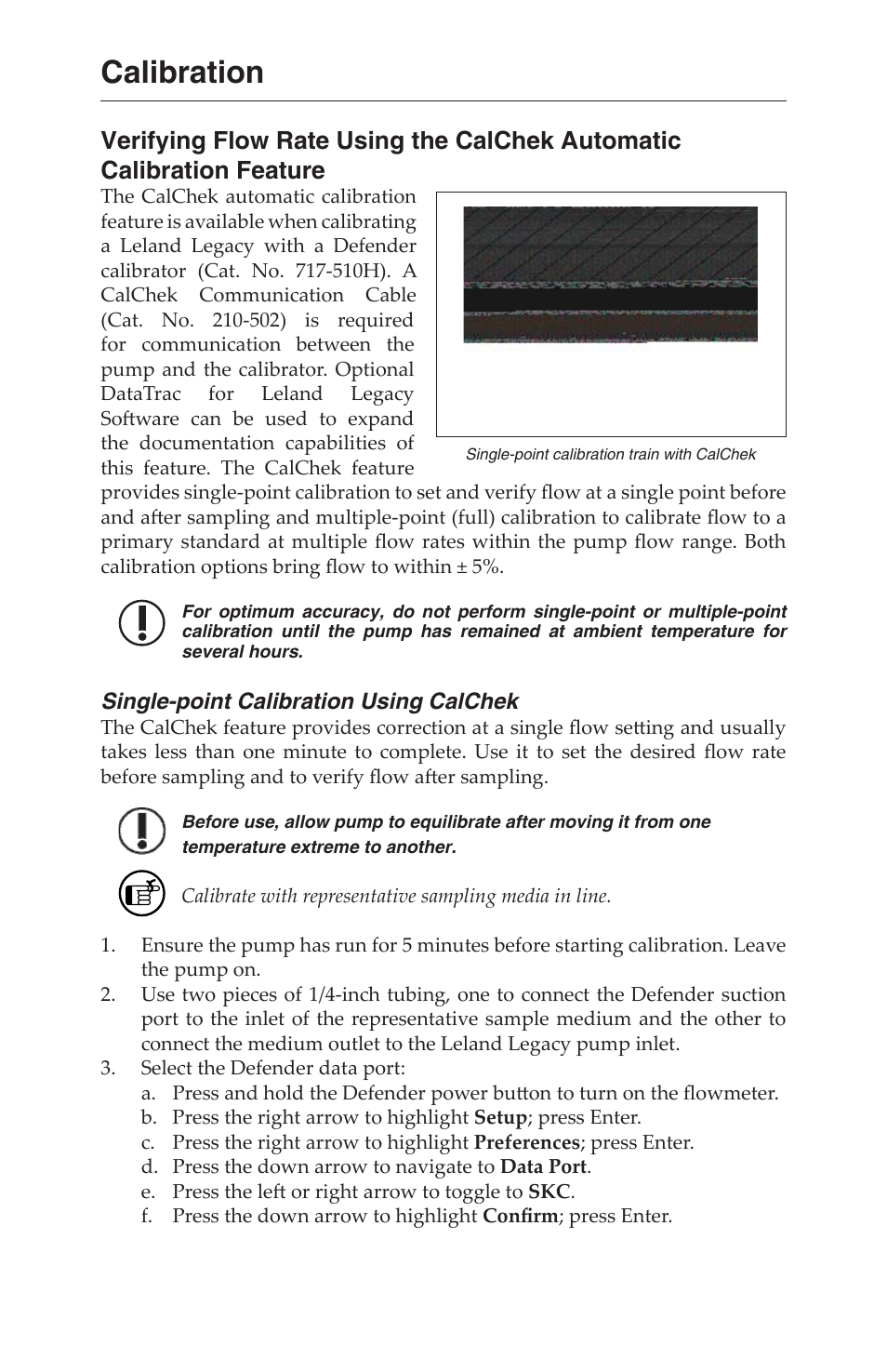 Calibration | SKC 100-3000 Leland Legacy User Manual | Page 15 / 25