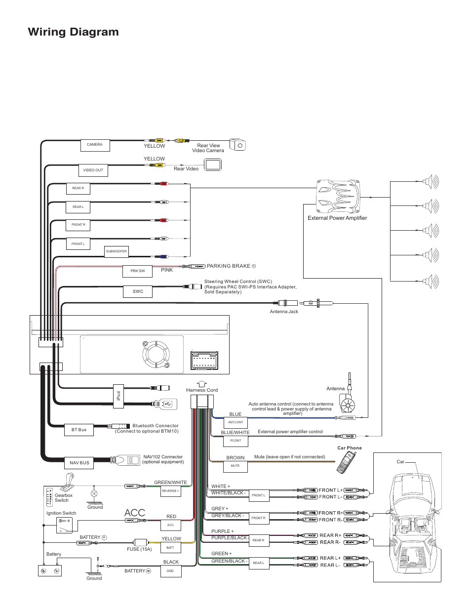 Wiring diagram | CHALLENGER VM9214R User Manual | Page 4 / 20