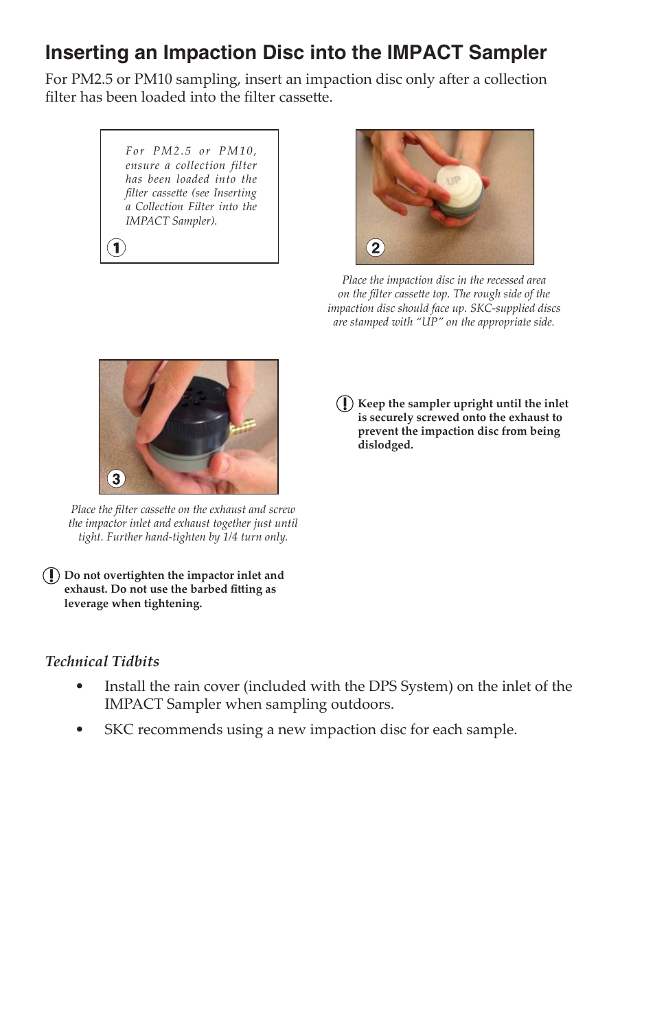 SKC 100-3901 DPS (Deployable Particulate Sampler) System User Manual | Page 9 / 19