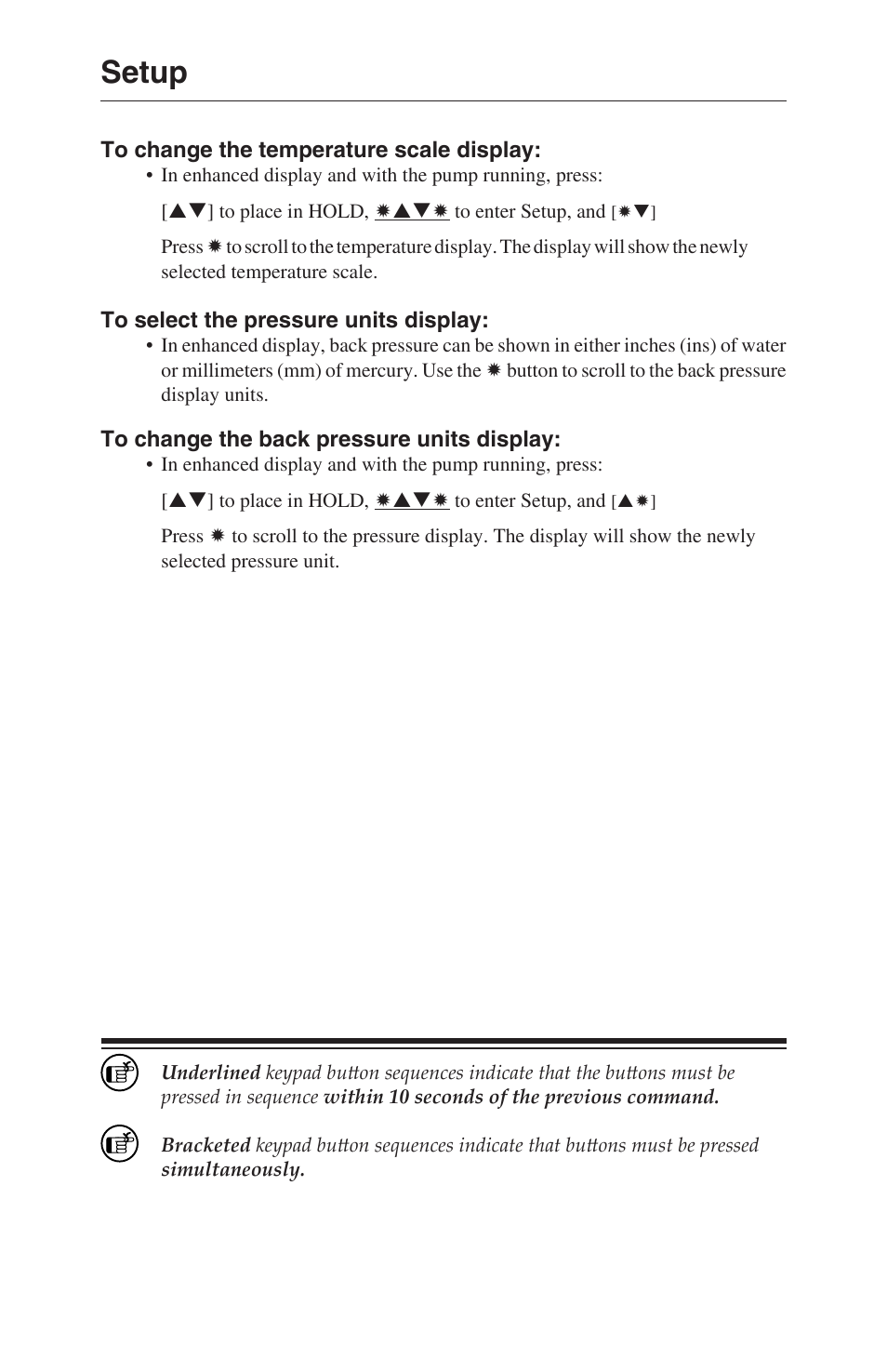 Setup | SKC 210-1000 Pocket Pump User Manual | Page 16 / 31