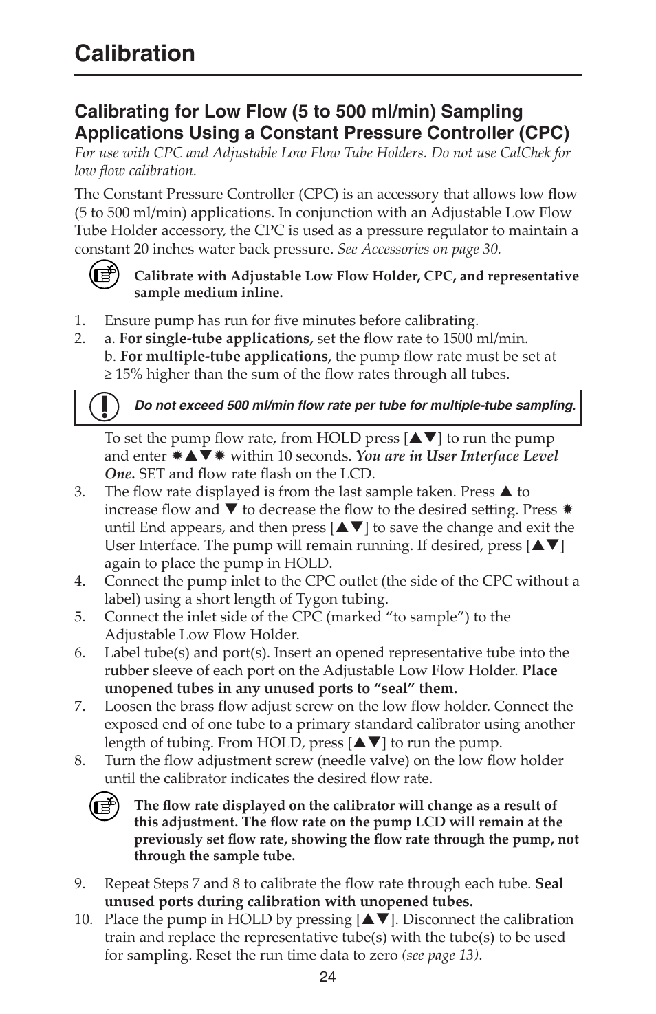 Calibration | SKC 210-2000 AirChek 2000 User Manual | Page 27 / 36