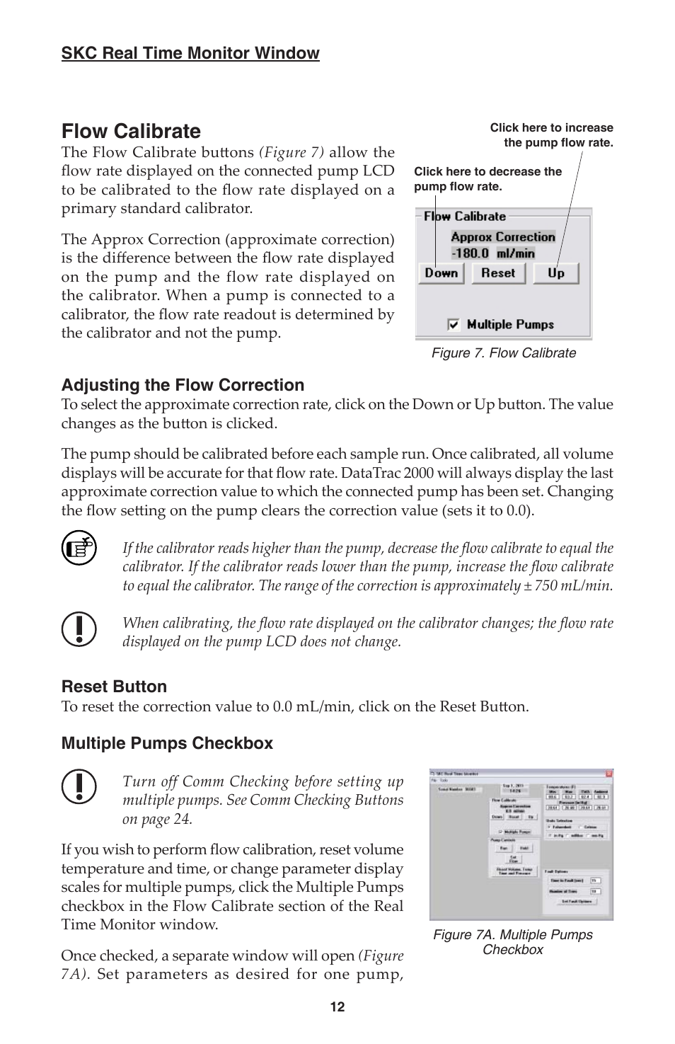 Flow calibrate | SKC DatraTrac 2000 for the AirChek 2000_3000 User Manual | Page 14 / 47