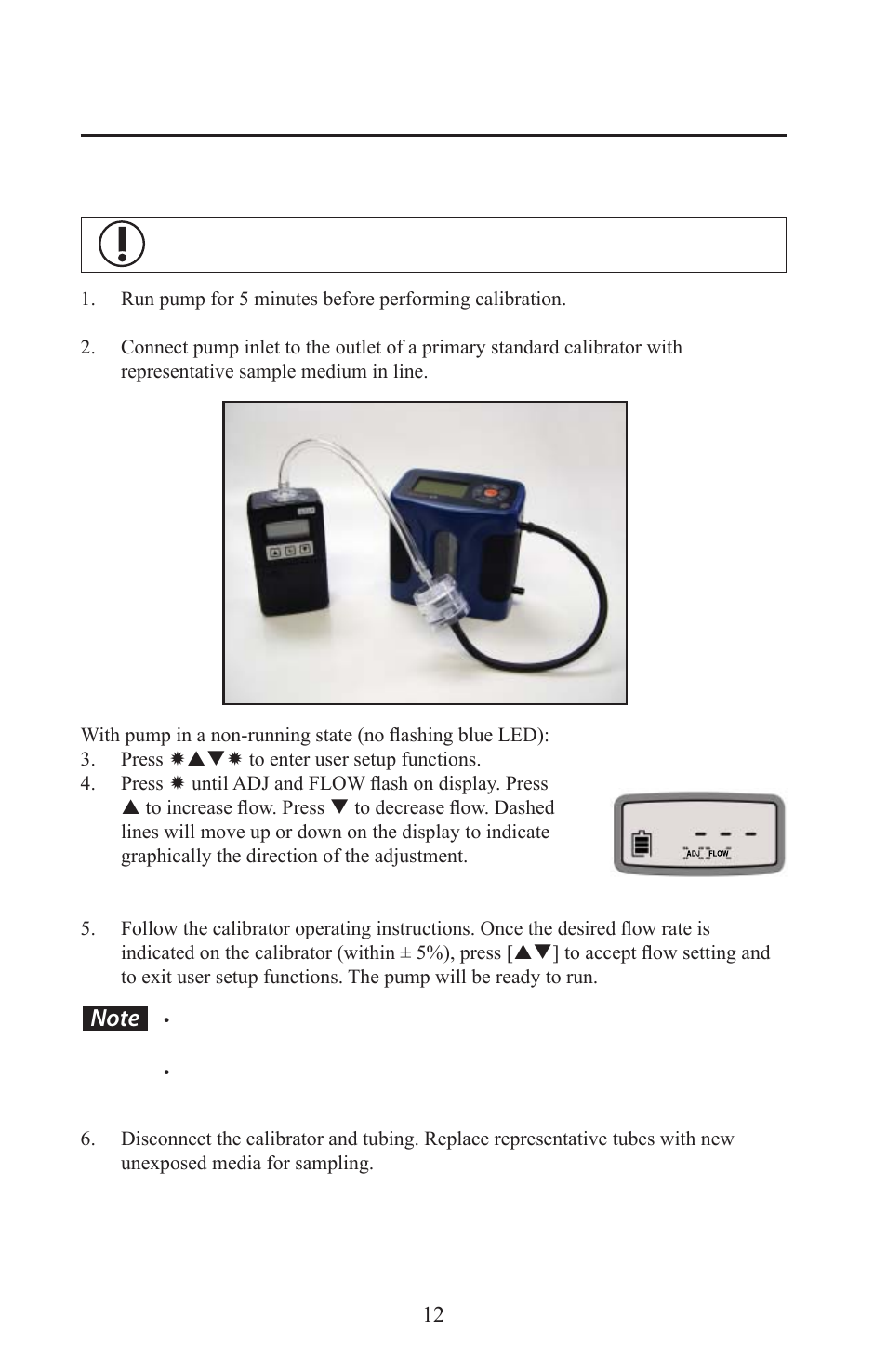 Calibration | SKC 210-5000 AirChek XR5000 User Manual | Page 15 / 22