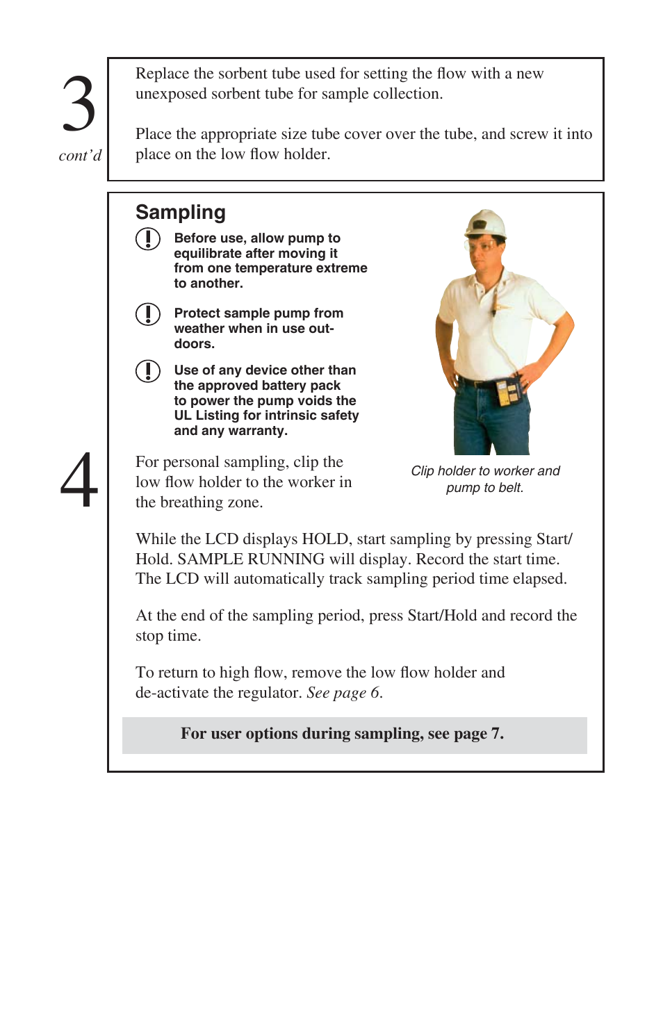 SKC 224-PCXR4 Universal Pump User Manual | Page 14 / 27