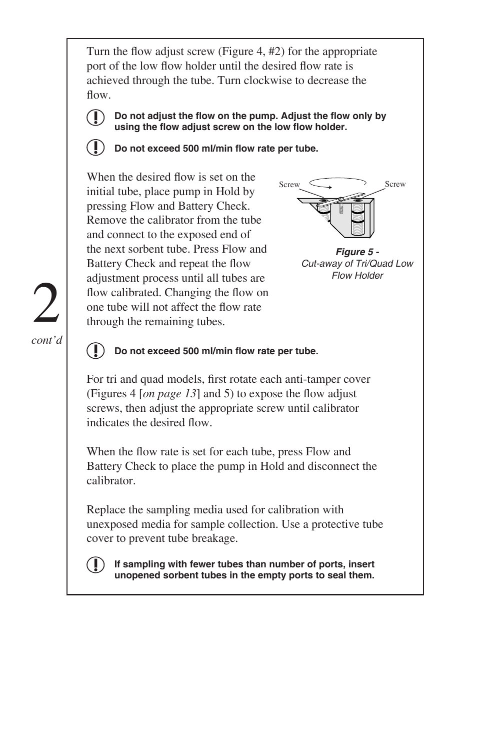 SKC 224-PCXR4 Universal Pump User Manual | Page 17 / 27