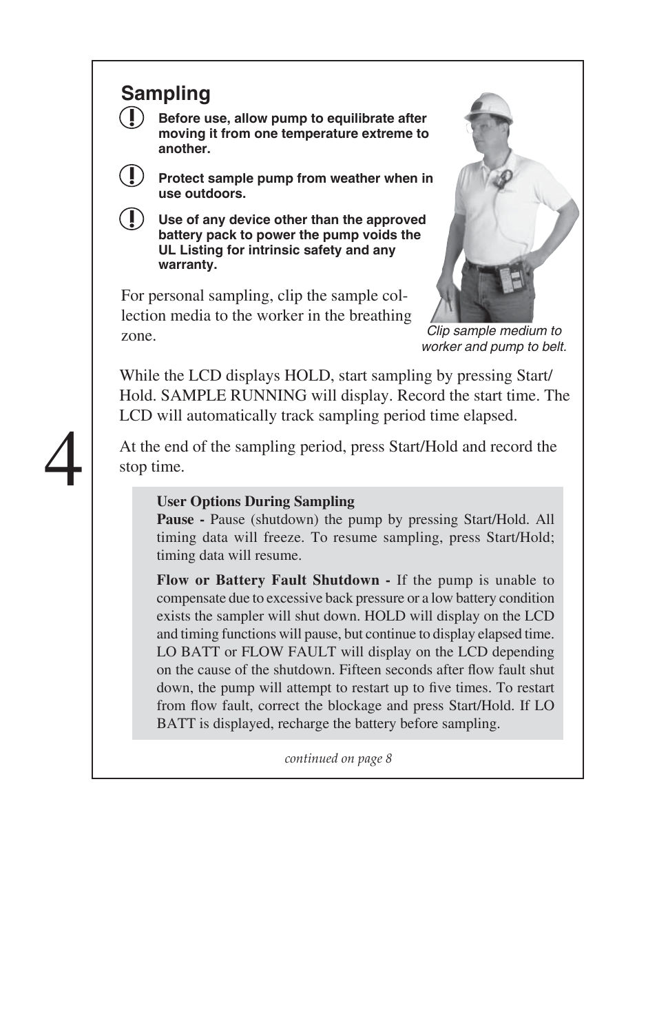 SKC 224-PCXR4 Universal Pump User Manual | Page 9 / 27