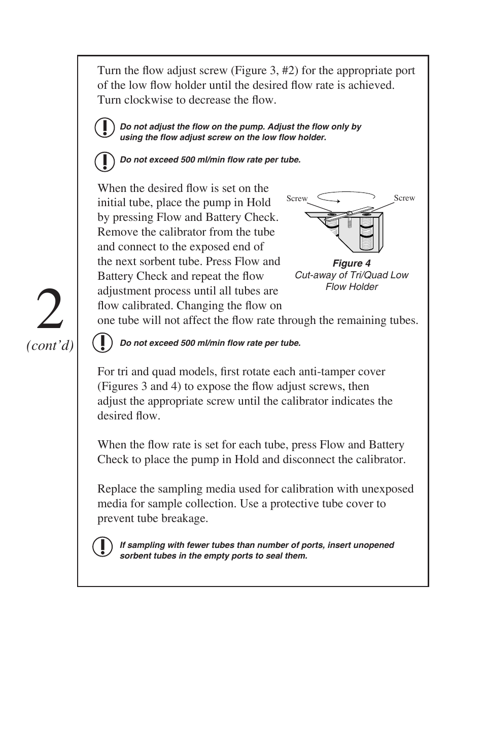 SKC 224-PCXR8 Universal Pump User Manual | Page 19 / 30