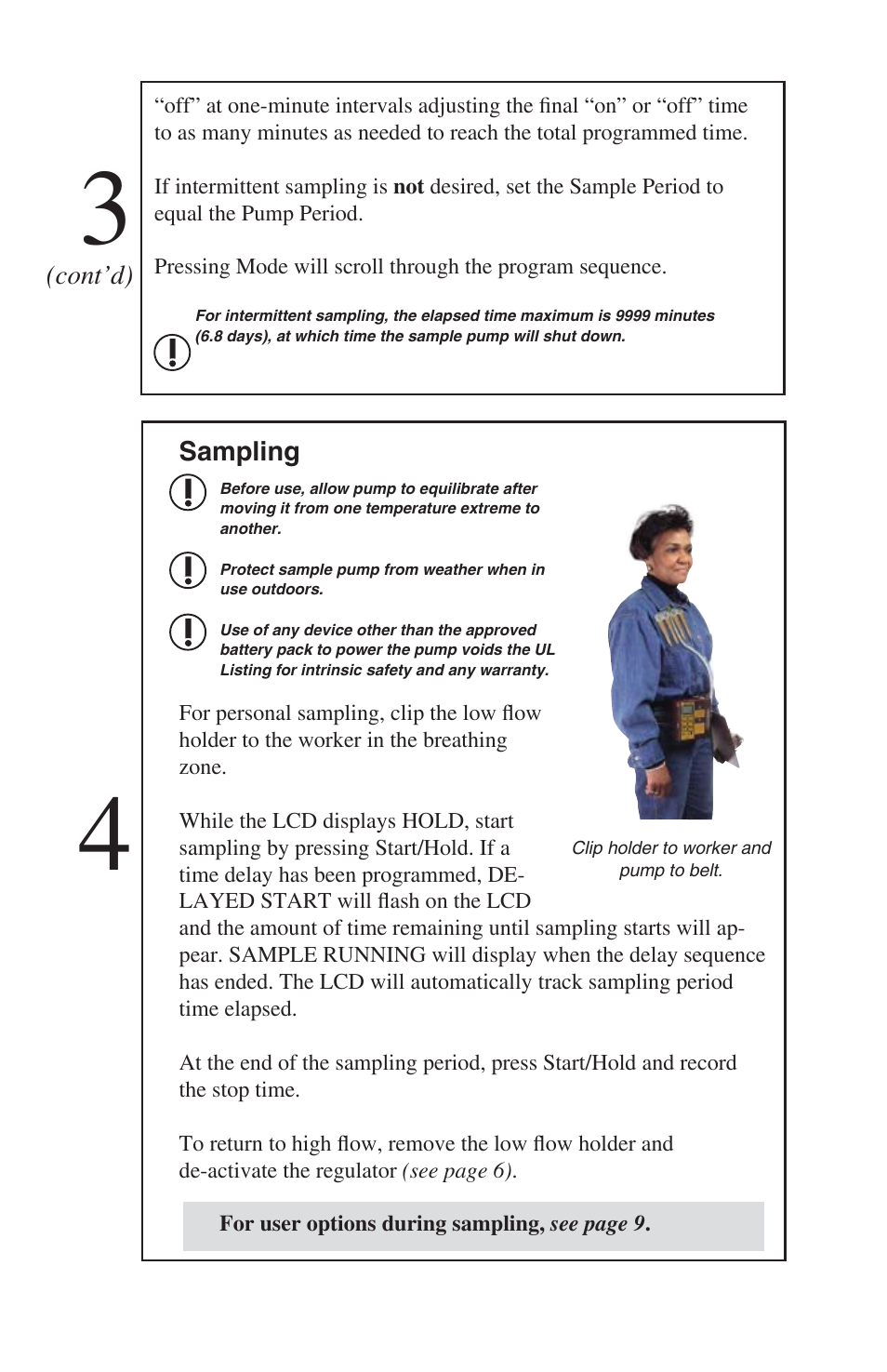 SKC 224-PCXR8 Universal Pump User Manual | Page 21 / 30