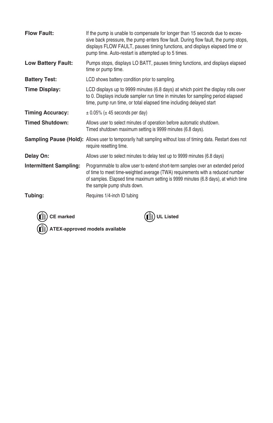 SKC 224-PCXR8 Universal Pump User Manual | Page 5 / 30