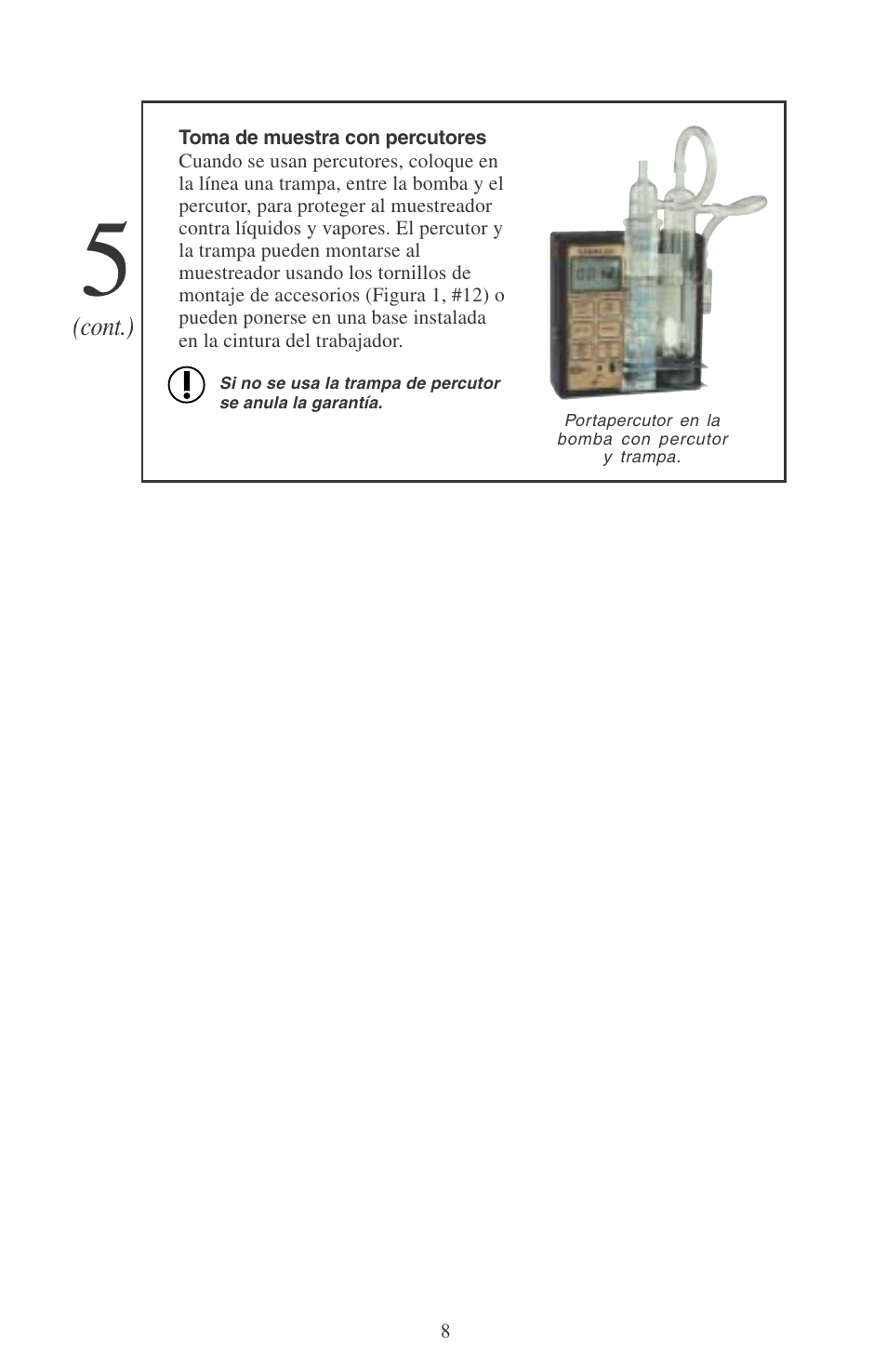 SKC 224-PCXR8 Universal Pump User Manual | Page 10 / 31