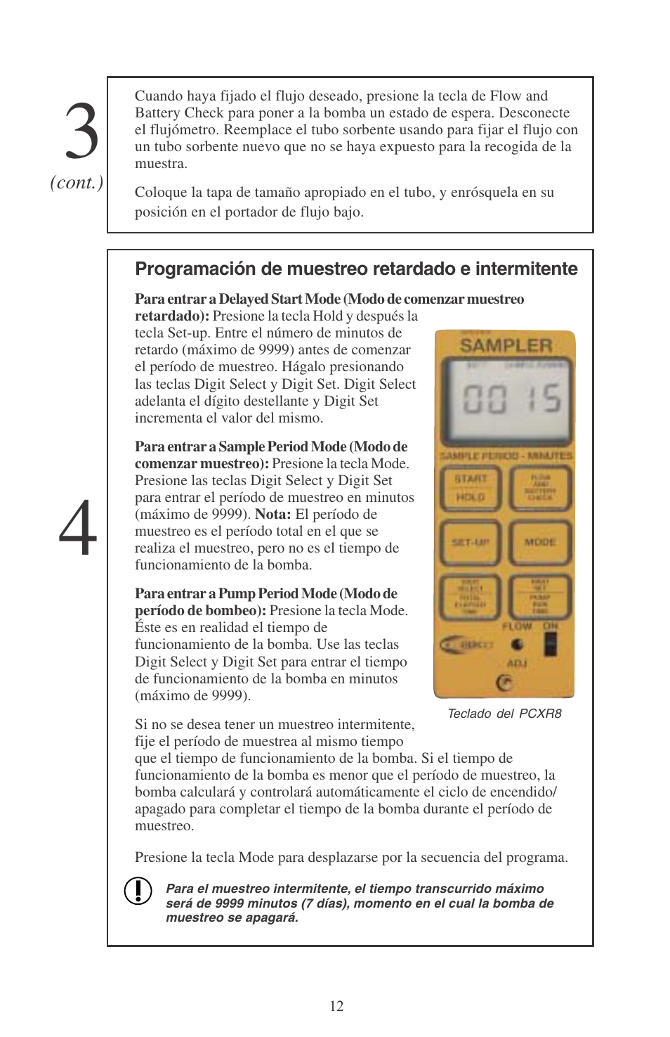 SKC 224-PCXR8 Universal Pump User Manual | Page 14 / 31