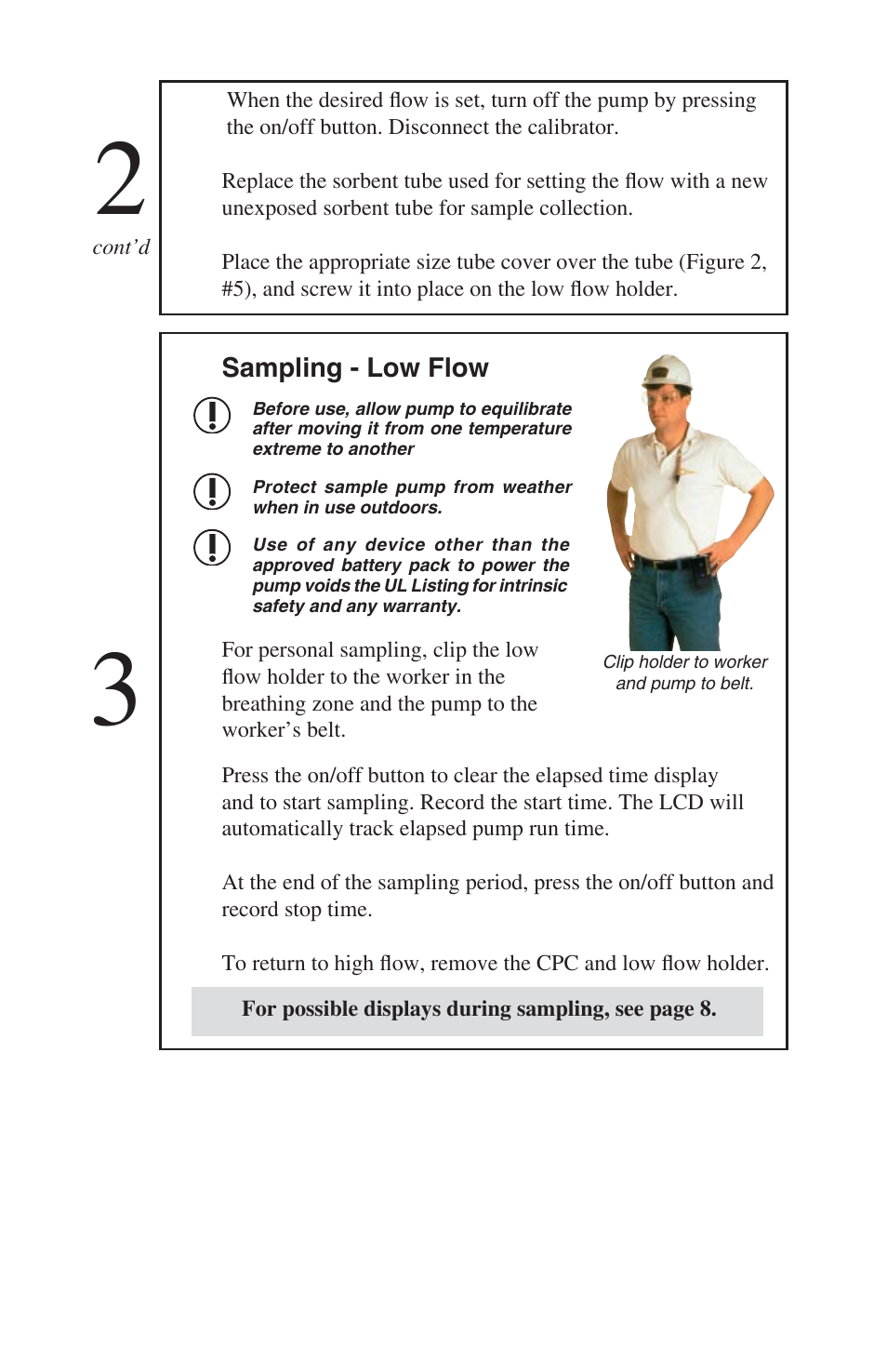 SKC 224-52 AirChek 52 User Manual | Page 13 / 25